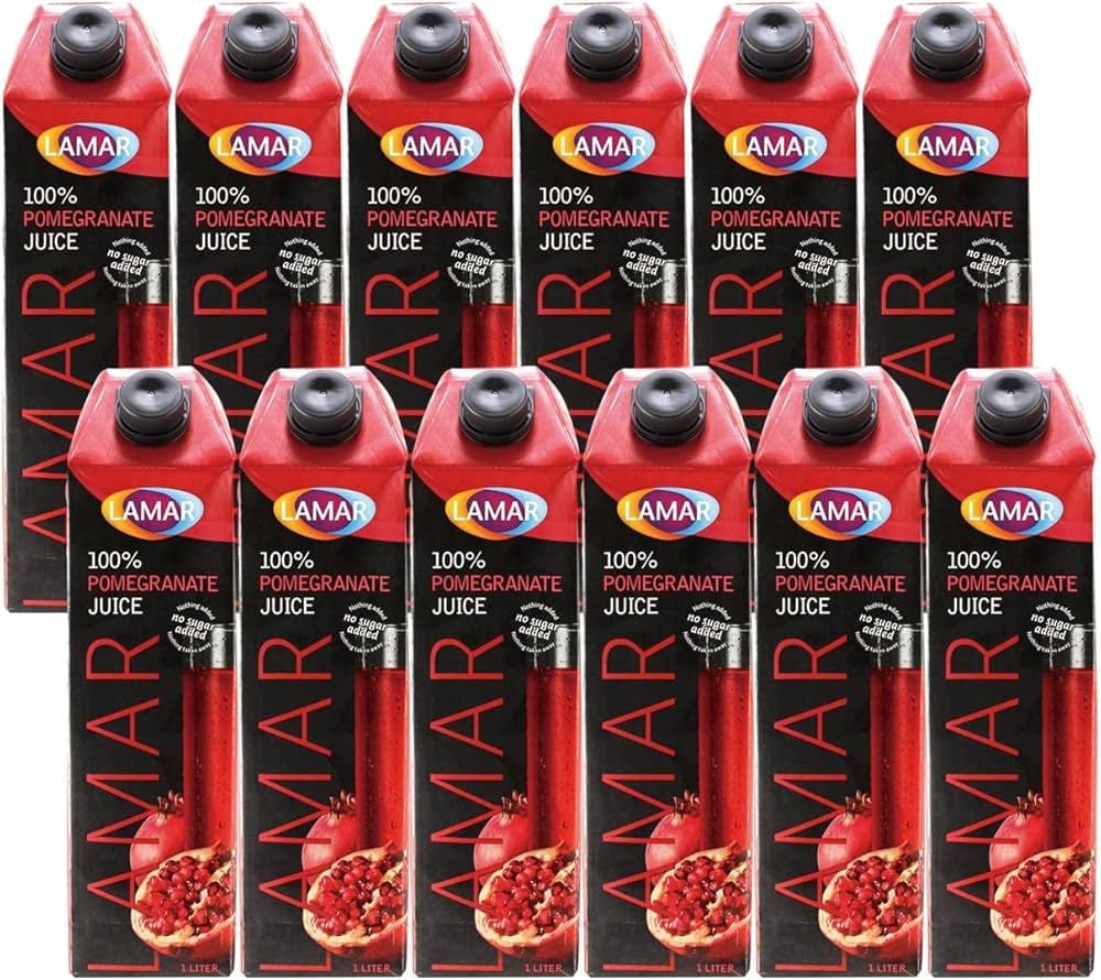 Amazon.co.jp: 無添加 100％ ざくろジュース 1000ml 12本 砂糖